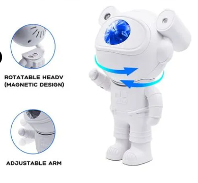 CosmicDream: Proyector Astronauta Bluetooth