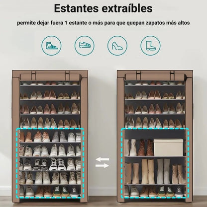 OrganiMax ¿Cuánto vale para ti recuperar 15 minutos cada mañana y prolongar la vida de tu calzado? OrganiMax lo hace posible.