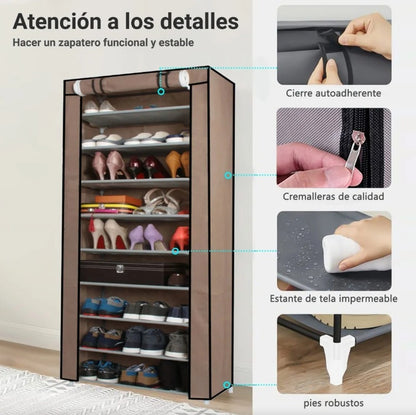 OrganiMax ¿Cuánto vale para ti recuperar 15 minutos cada mañana y prolongar la vida de tu calzado? OrganiMax lo hace posible.